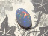 赤斑！ブラックオパールのルースを１点アップしました