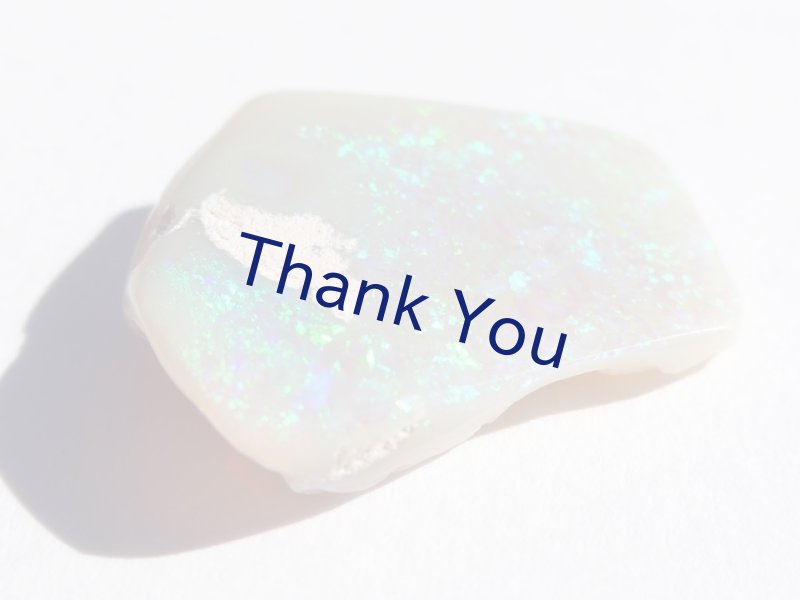 画像14: ライトニングリッジ産オパールのラブ (14)