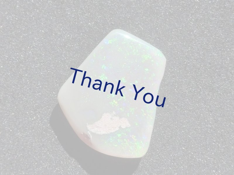 画像16: ライトニングリッジ産オパールのラブ (16)