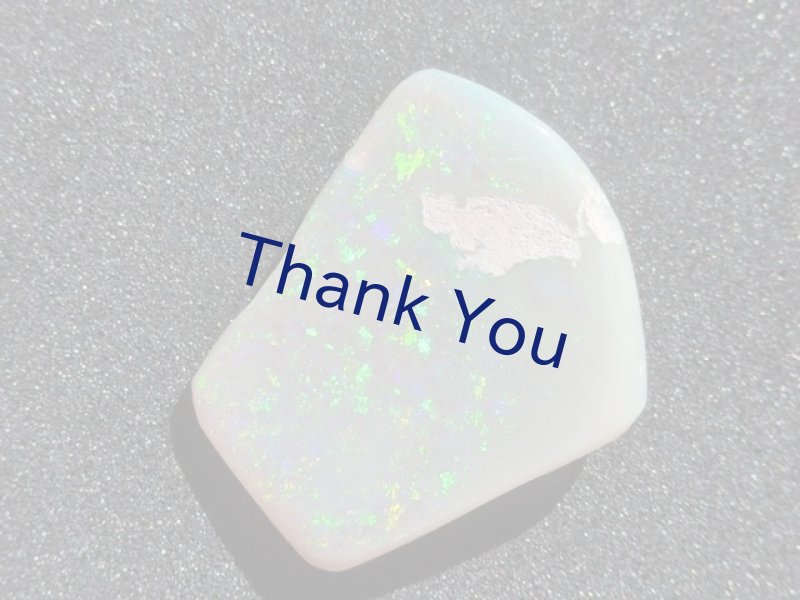 画像18: ライトニングリッジ産オパールのラブ (18)