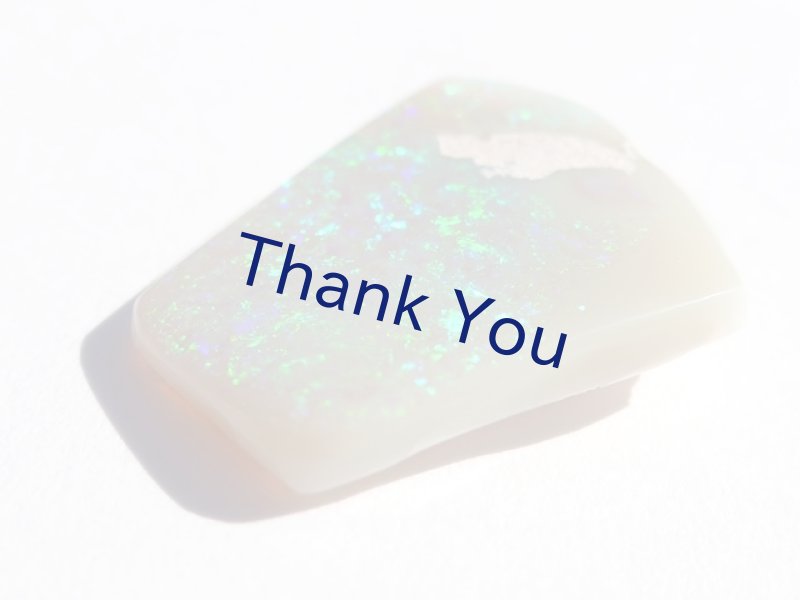 画像15: ライトニングリッジ産オパールのラブ (15)