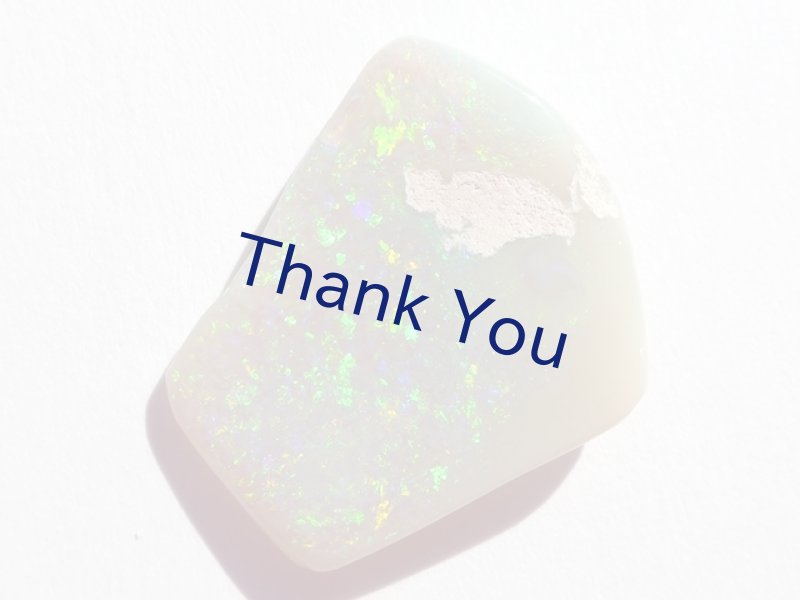 画像4: ライトニングリッジ産オパールのラブ (4)