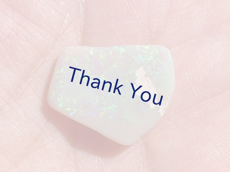 画像12: ライトニングリッジ産オパールのラブ (12)