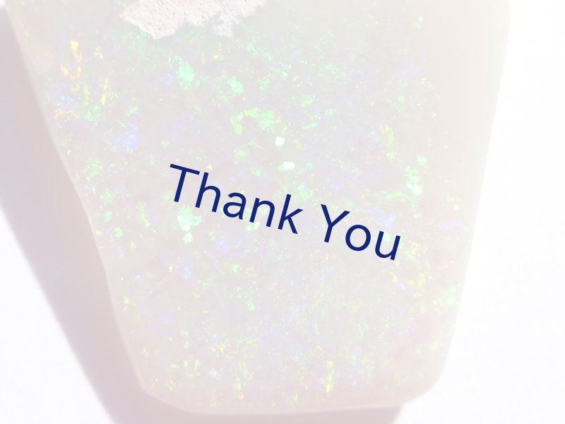 画像7: ライトニングリッジ産オパールのラブ (7)