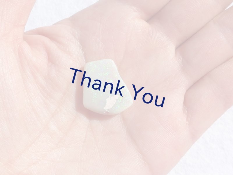 画像9: ライトニングリッジ産オパールのラブ (9)