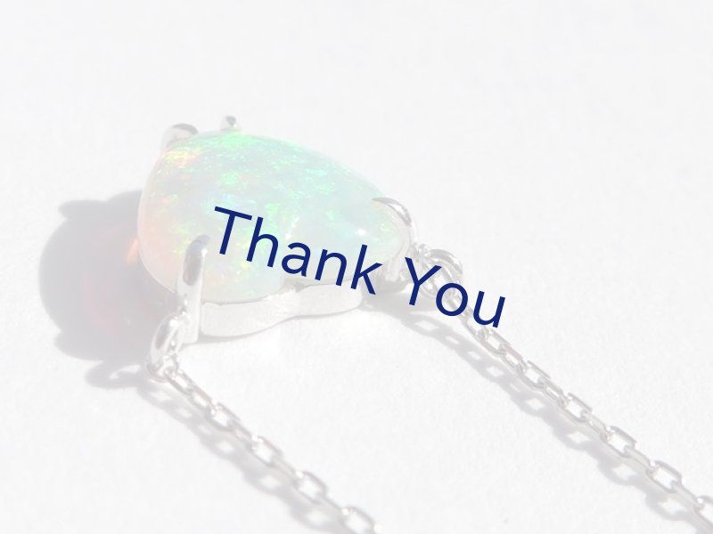 画像12: オパールPtペンダント（チェーン付き） (12)