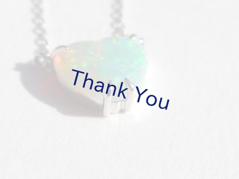 画像15: オパールPtペンダント（チェーン付き） (15)