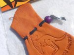 画像4: カンガルー革の巾着袋（紫）送料無料！ (4)