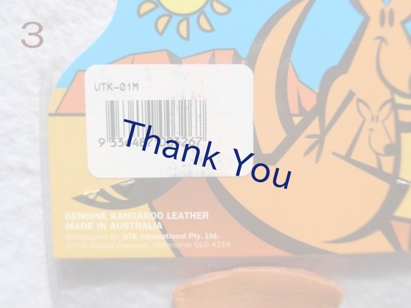 画像14: カンガルー革の巾着袋（赤）送料無料！ (14)