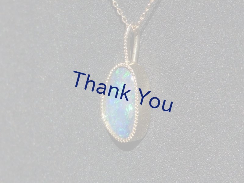 画像11: ボルダーオパールK18ペンダント (11)