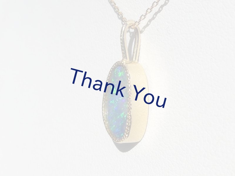 画像4: ボルダーオパールK18ペンダント (4)