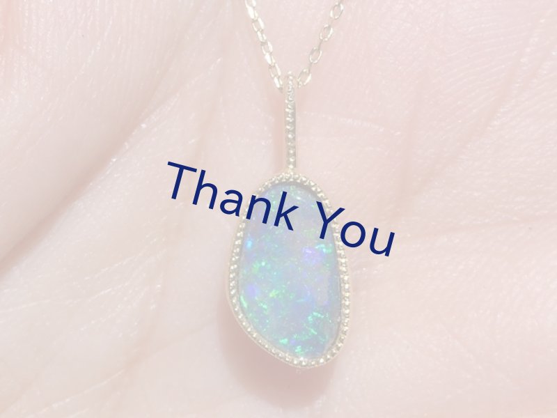 画像8: ボルダーオパールK18ペンダント (8)