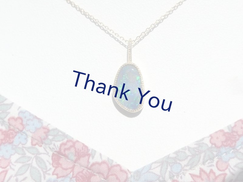 画像7: ボルダーオパールK18ペンダント (7)