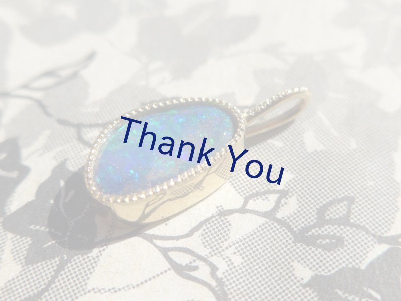 画像17: ボルダーオパールK18ペンダント (17)