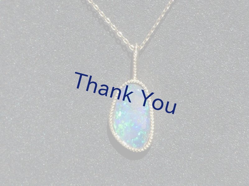 画像9: ボルダーオパールK18ペンダント (9)