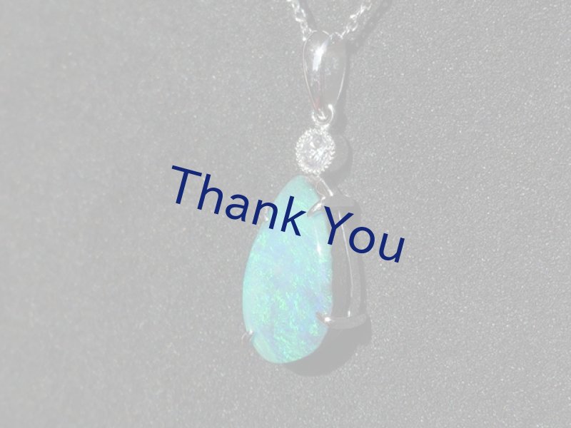 画像8: ボルダーオパールPt900ペンダントトップ (8)