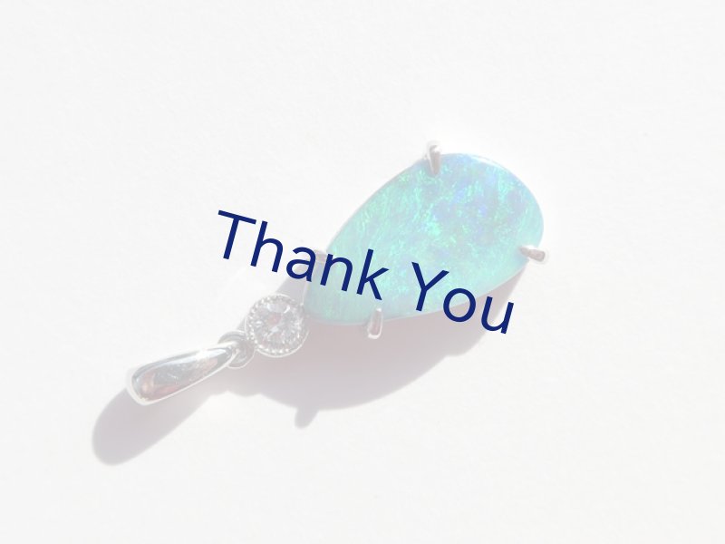 画像15: ボルダーオパールPt900ペンダントトップ (15)