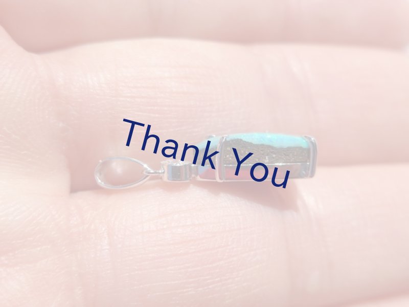 画像19: ボルダーオパールPt900ペンダントトップ (19)