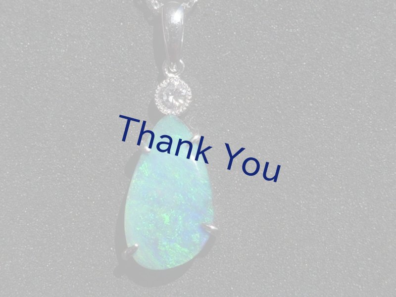 画像9: ボルダーオパールPt900ペンダントトップ (9)