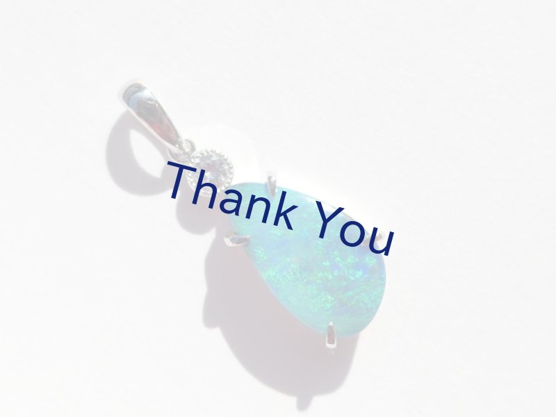 画像16: ボルダーオパールPt900ペンダントトップ (16)