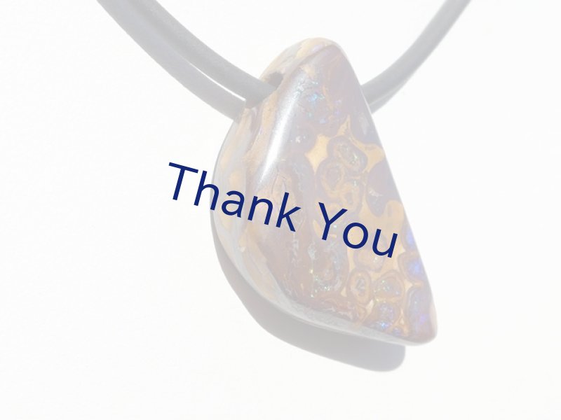 画像3: ボルダーオパールペンダント (3)