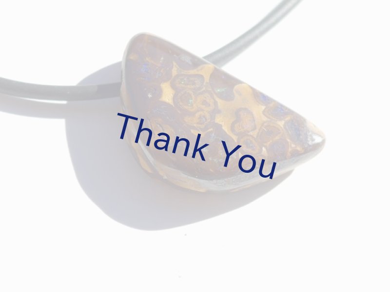 画像13: ボルダーオパールペンダント (13)