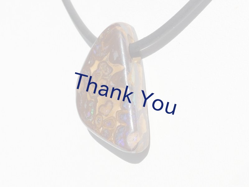 画像2: ボルダーオパールペンダント (2)