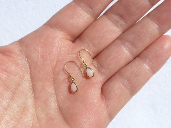 ピンクオパール ピアス｜オパール ピアス｜オパール イヤリング