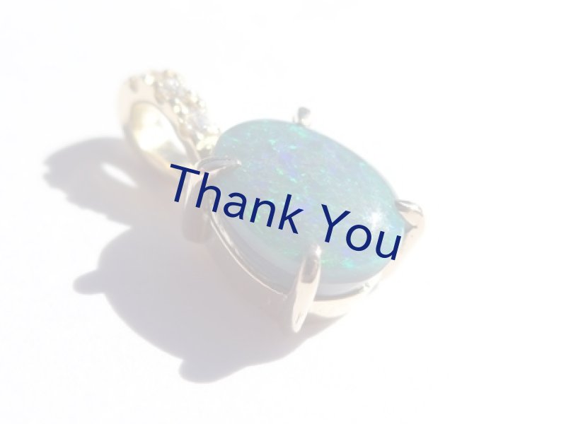 画像17: ブラックオパールK18ペンダントトップ (17)