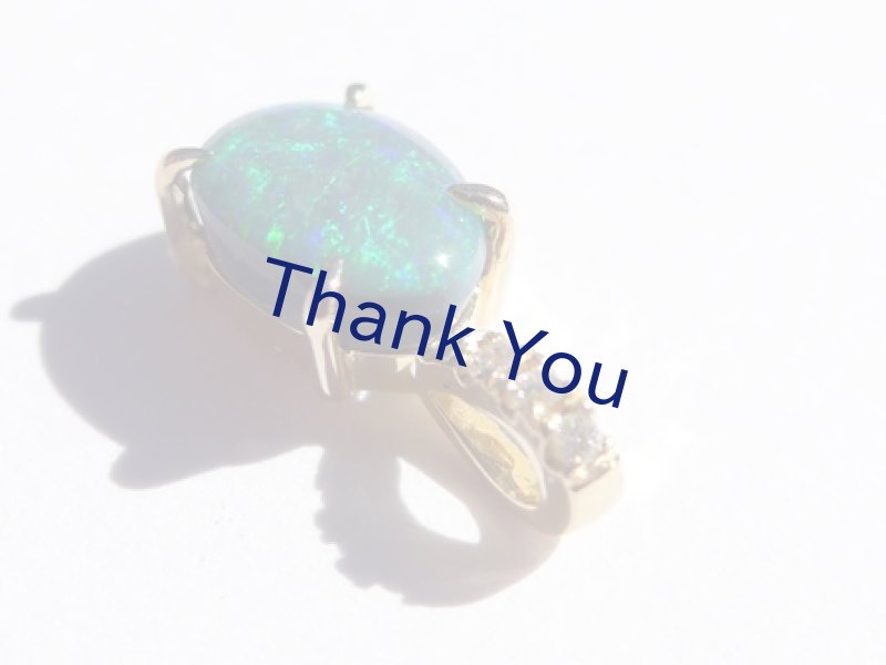 画像18: ブラックオパールK18ペンダントトップ (18)