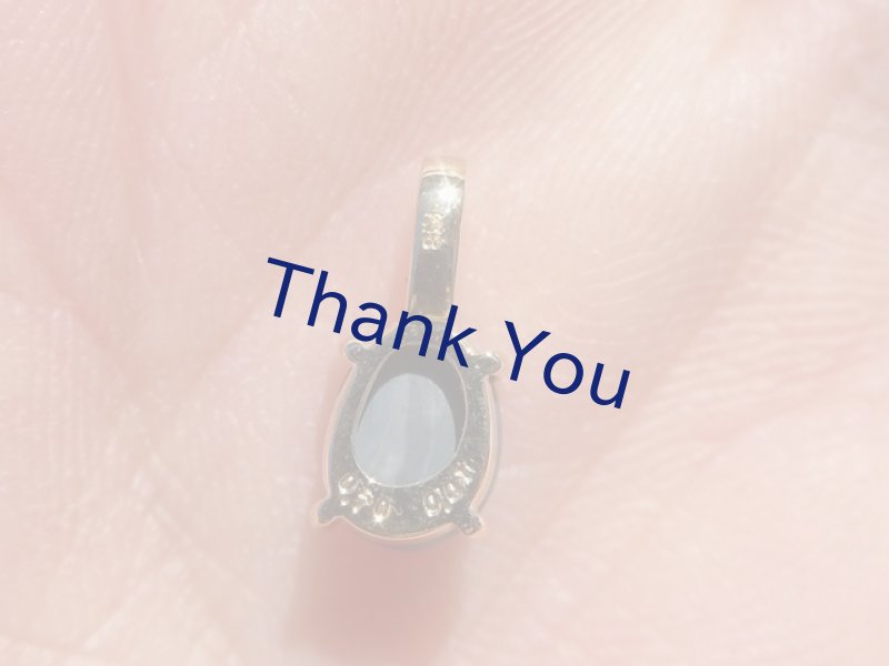 画像21: ブラックオパールK18ペンダントトップ (21)