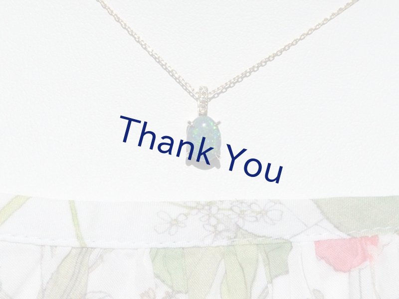 画像14: ブラックオパールK18ペンダントトップ (14)