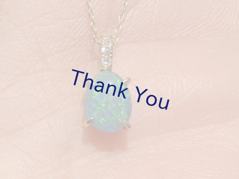 画像8: ブラックオパールK18ペンダントトップ (8)