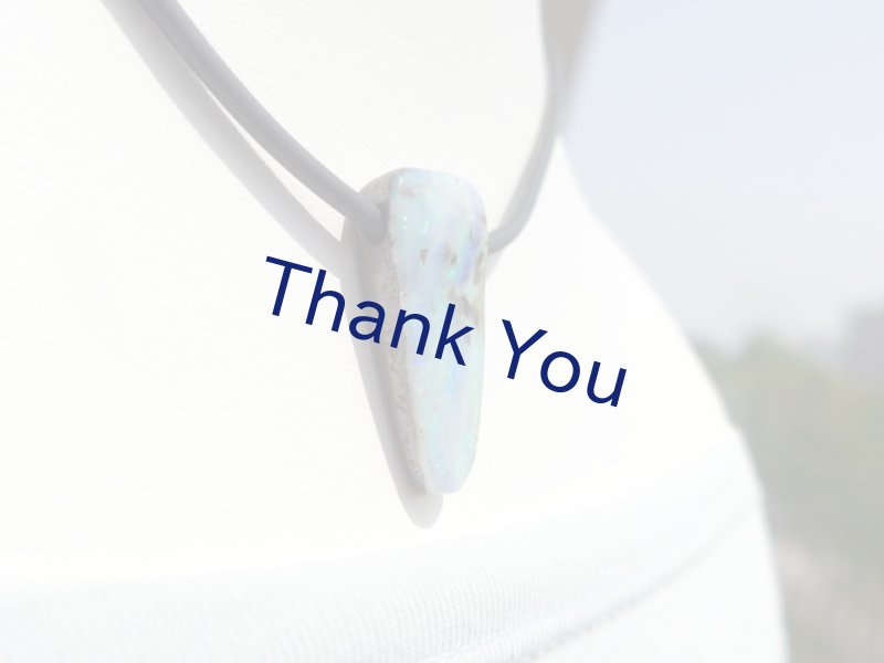 画像9: ボルダーオパールペンダント (9)