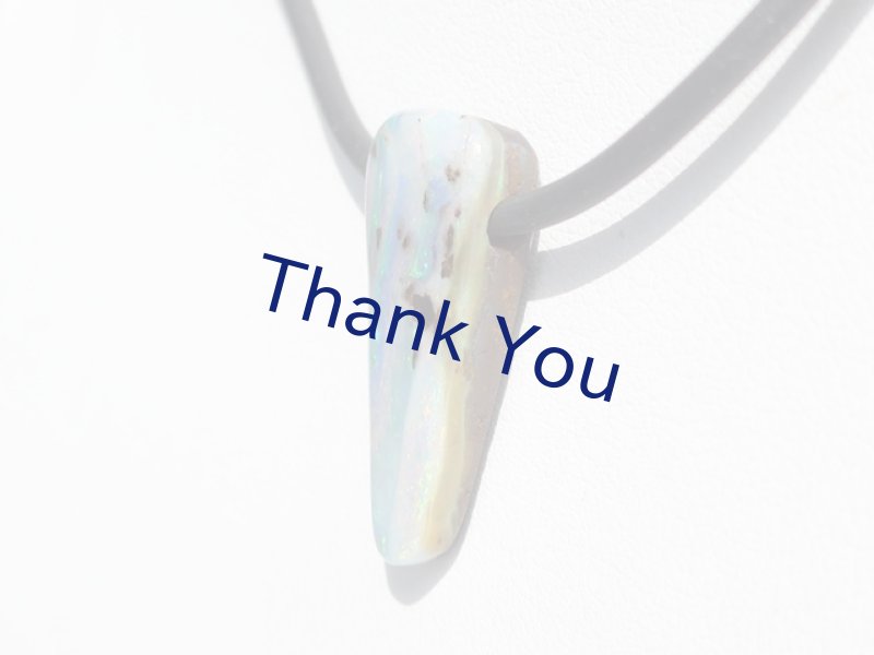 画像3: ボルダーオパールペンダント (3)