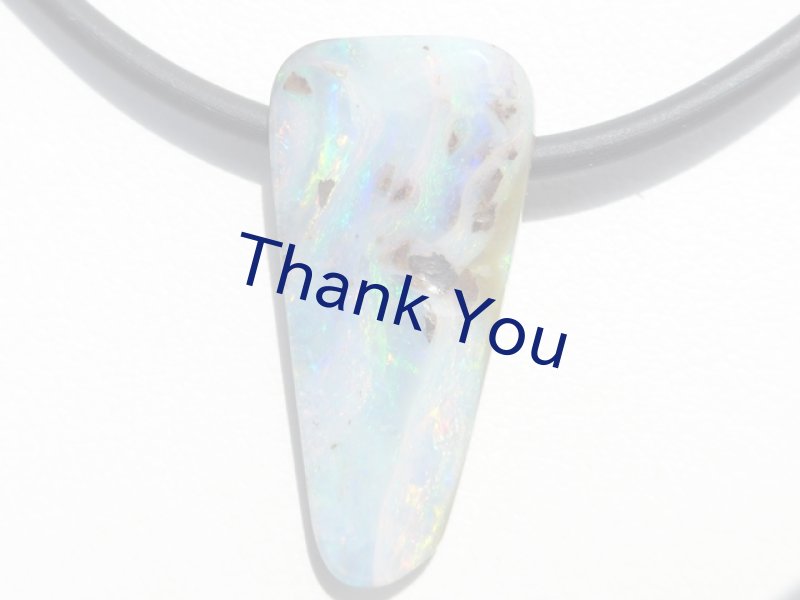 画像2: ボルダーオパールペンダント (2)