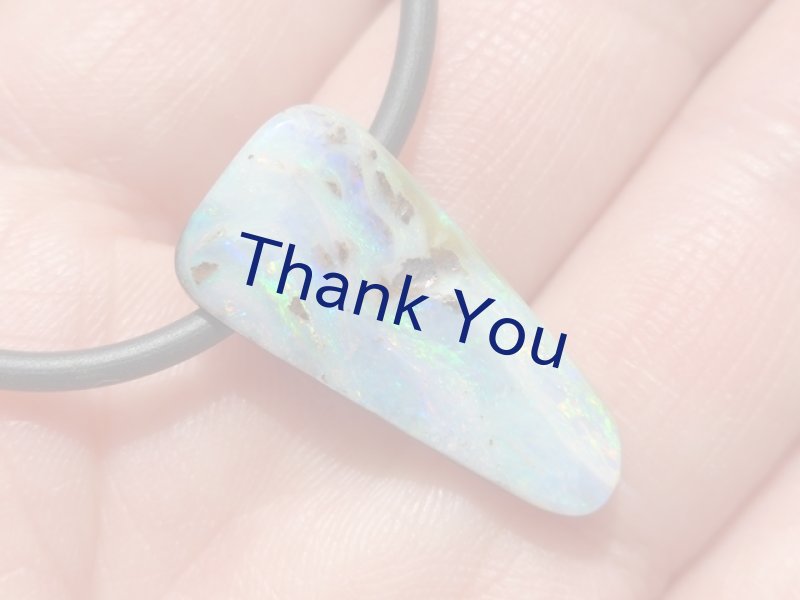 画像17: ボルダーオパールペンダント (17)