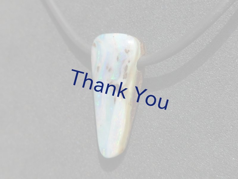 画像6: ボルダーオパールペンダント (6)