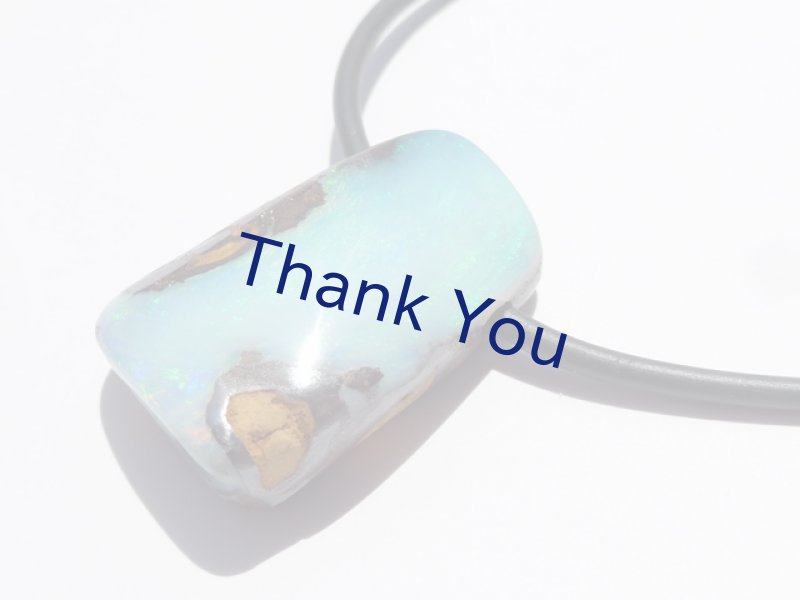 画像14: ボルダーオパールペンダント (14)