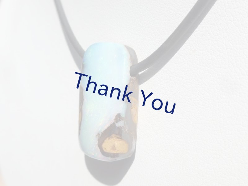 画像3: ボルダーオパールペンダント (3)