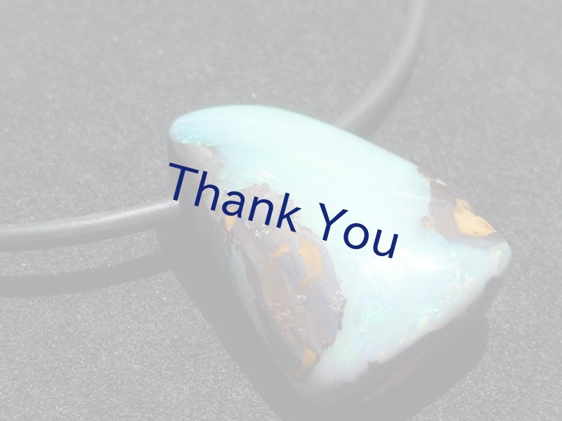 画像17: ボルダーオパールペンダント (17)