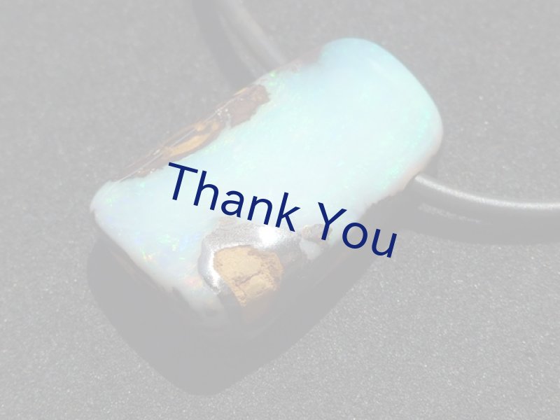 画像18: ボルダーオパールペンダント (18)