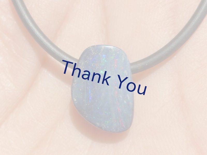 画像5: ボルダーオパールペンダント (5)