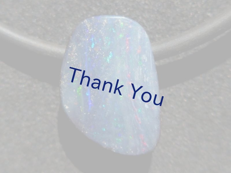 画像7: ボルダーオパールペンダント (7)