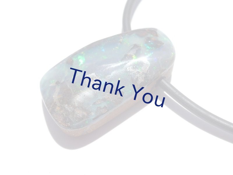 画像13: ボルダーオパールペンダント (13)