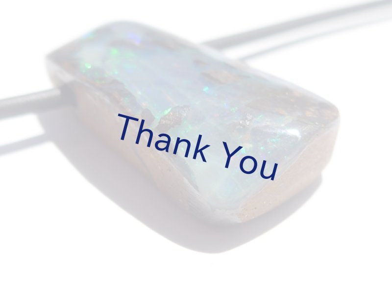 画像14: ボルダーオパールペンダント (14)