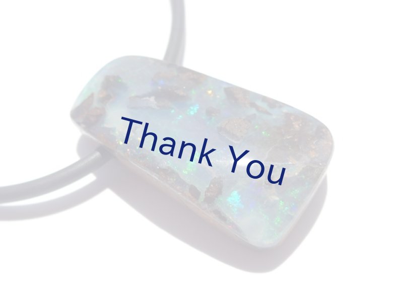 画像12: ボルダーオパールペンダント (12)