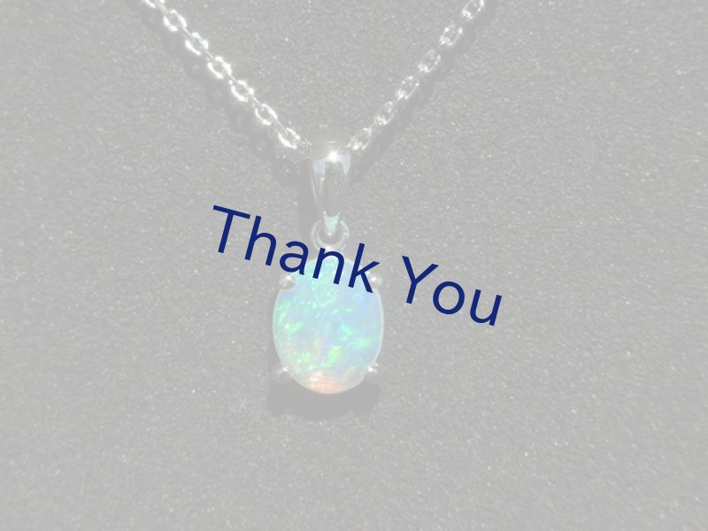 画像16: オパールPt900ペンダントトップ (16)