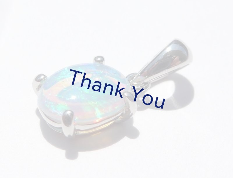 画像4: オパールPt900ペンダントトップ (4)