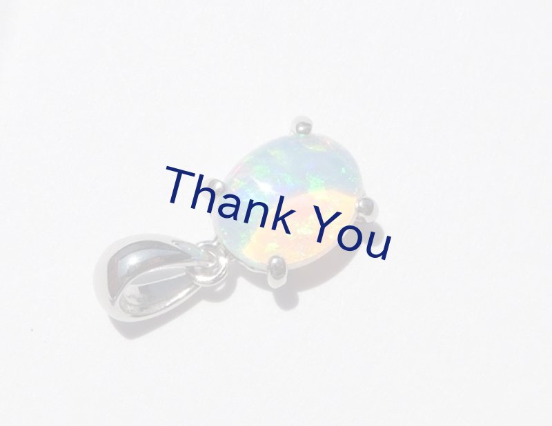 画像3: オパールPt900ペンダントトップ (3)